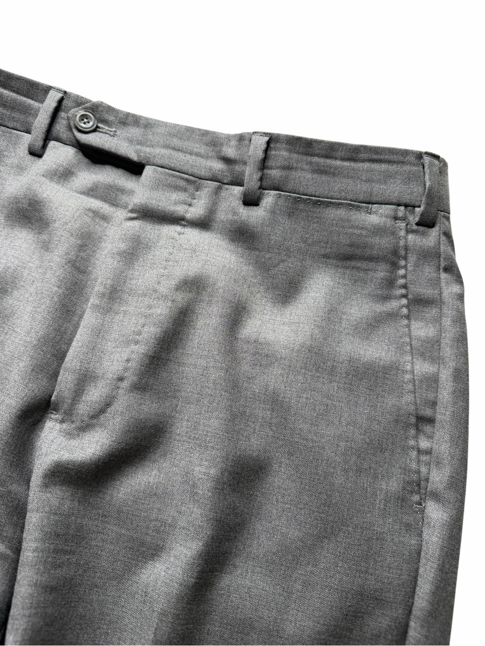 J.HILBURN Classic Gray Men's Dress Pants Pleated Straight Leg Size 31 Career - Picture 3 of 9